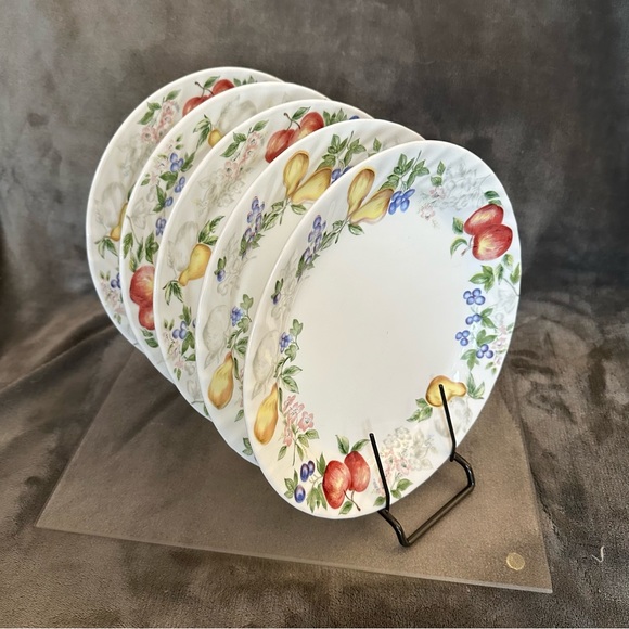 Lot of 5 - Corelle CHUTNEY dinner plates 10.25” - Picture 2 of 5